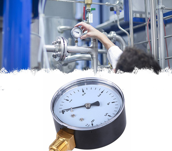 耐震压力表应用于液压的测量